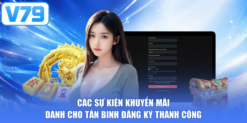 Các sự kiện khuyến mãi dành cho tân binh đăng ký thành công