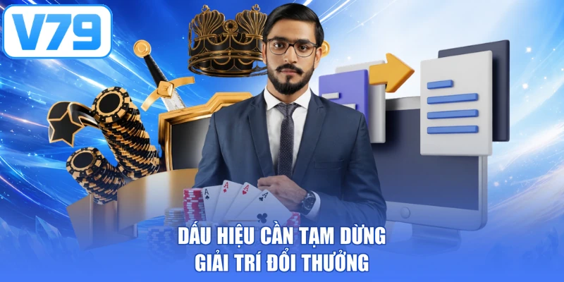 Dấu hiệu cần tạm dừng giải trí đổi thưởng
